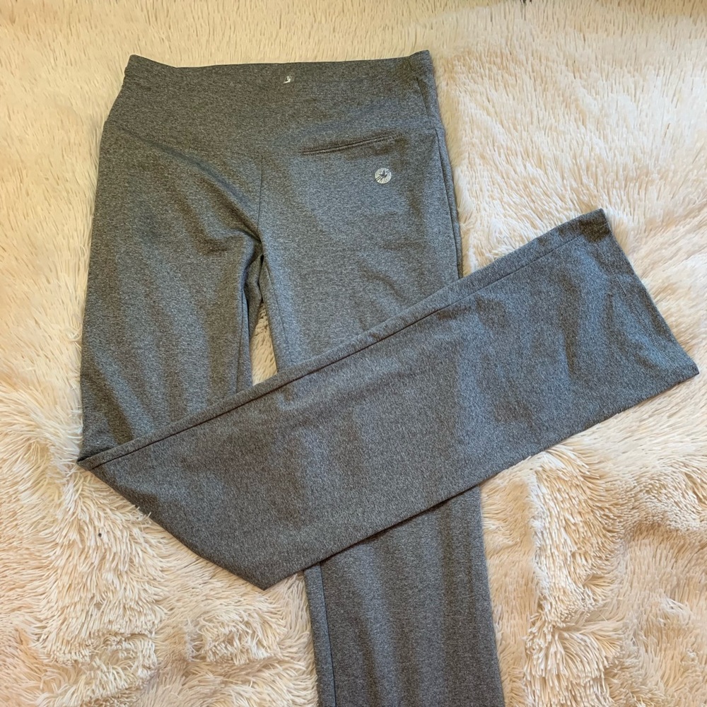 AERIE FIT Gray Bootcut Yoga Pants - Size X-Small